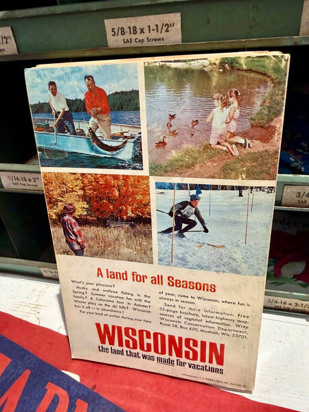 JFV ~ vintage waterfall Wisconsin book from 1965