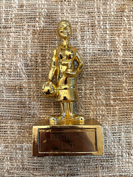 VINTAGE BOWLING LAST PLACE CHAMPIONS TROPHY 1967