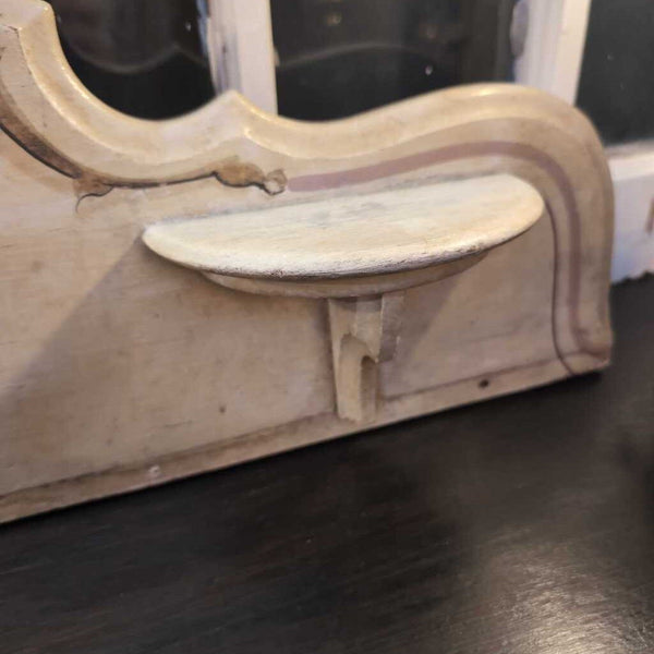 Beautiful Antique French Wood Shelf Salvage 36 in