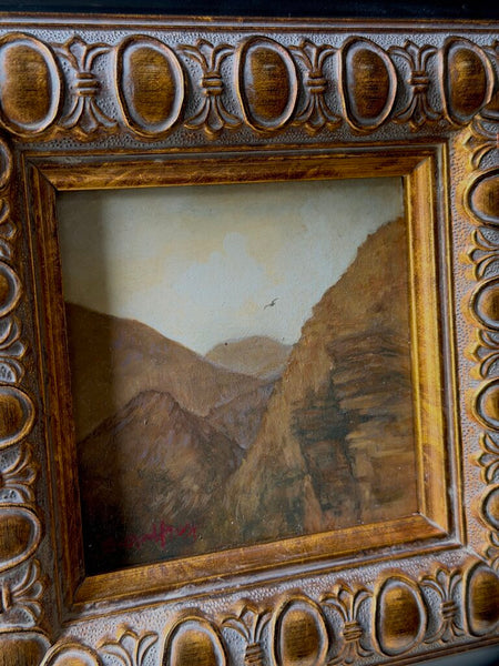 1581 Modern Painting on Board by Artist Sophia Park