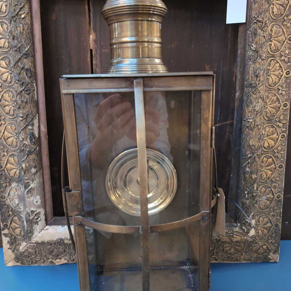 Vintage Sovereign of the Seas Brass Ship's Lantern. 28 inches tall. IN STORE PICK UPl