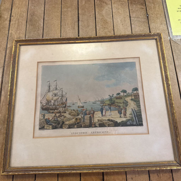 VINTAGE FRAME ART 18X15