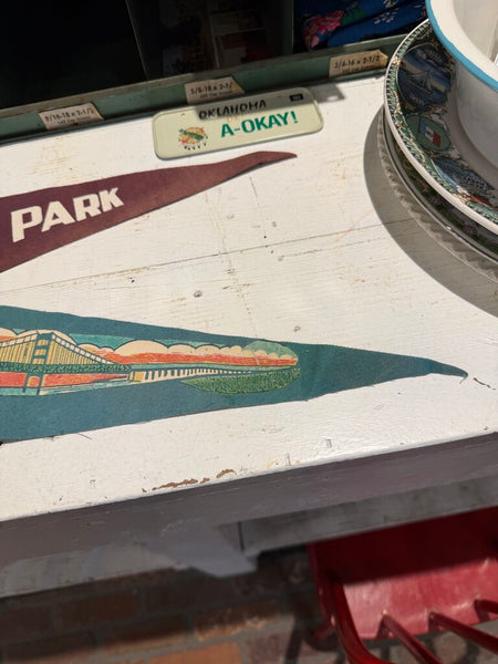 JFV ~ Vintage Mackinac Island pennant