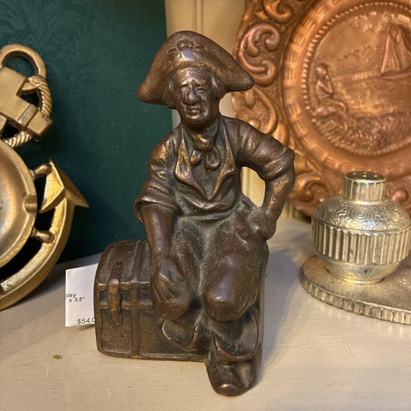 Vintage Cast Iron Hubley Bookend/Doorstop 6" x 3.5"