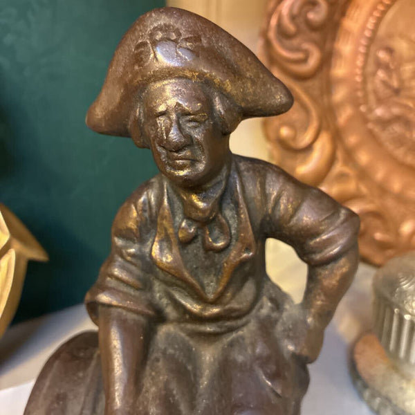 Vintage Cast Iron Hubley Bookend/Doorstop 6" x 3.5"