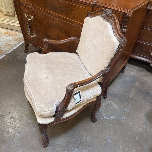 FRENCH ARM CHAIR 23T 19D U IN STORE PICK UP ONLY