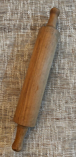 Vintage Solid Wood One Piece 19"Rolling Pin