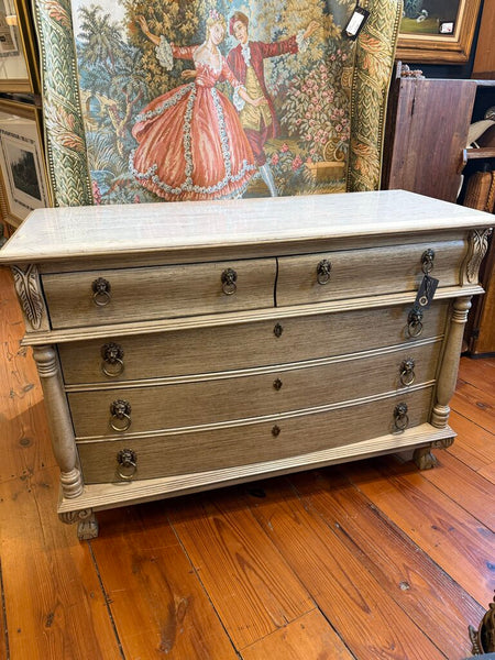 Marble Top Dresser as found 50L 19.5D 35H IN STORE PICKUP ONLY
