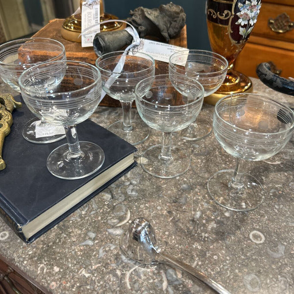 STANDARD GLASS CO. Set of 6
