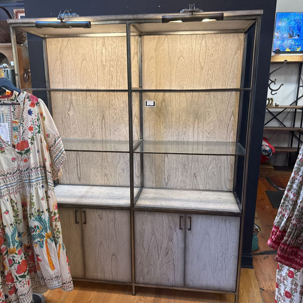 ARHAUS Stunning Display Cabinet In Store Pick Up 82H 18.5D 54W