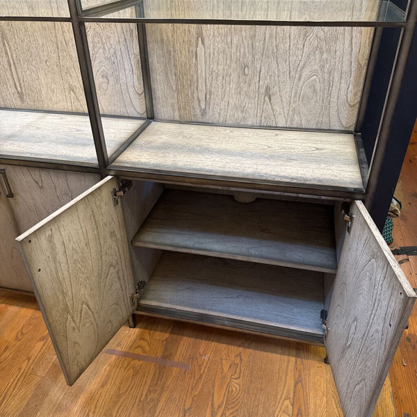 ARHAUS Stunning Display Cabinet In Store Pick Up 82H 18.5D 54W