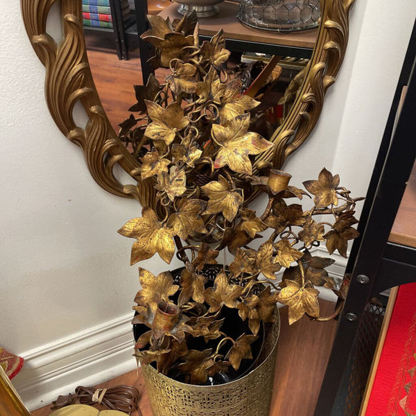 Moxie -Italian Tole Leaf Triple Candle Sconce - 15 x 21