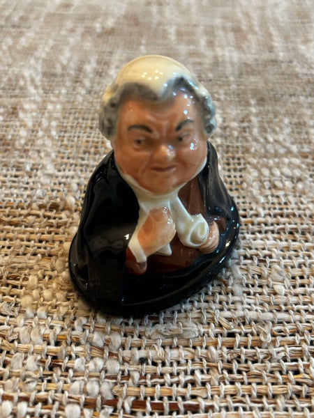 Antique Buzfuz Royal Doulton Small Figurine Bust 2.5" Rare