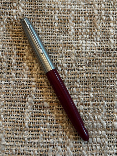 Vintage Parker "21" Maroon Fountain Pen