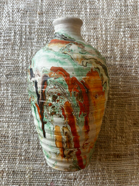 Vintage Nemadji Indian Pottery (approx 9H)