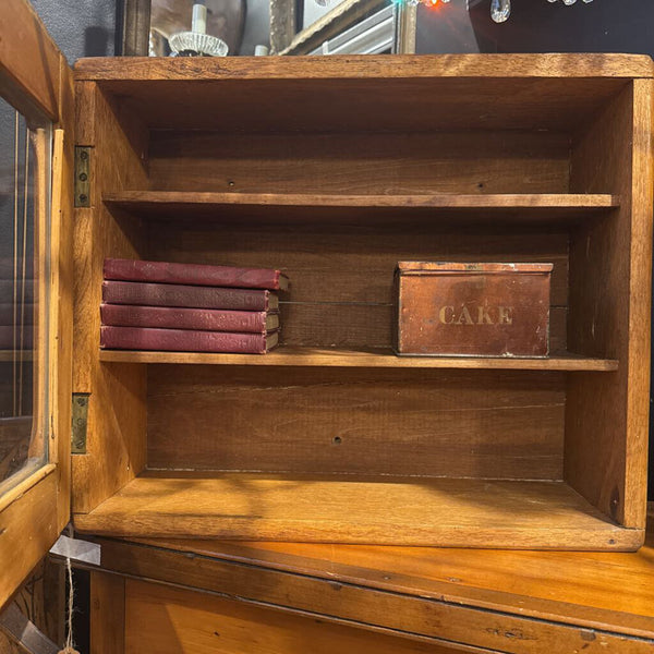Antique medicine cabinet or wall cabinet 16 x 19 x 7