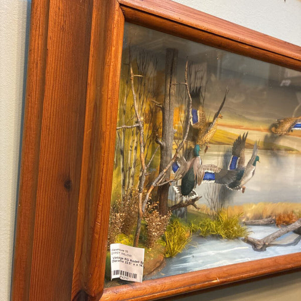 Vintage RG Rodell Sporting Art Diorama 22.5" x x 14.5" x 4"