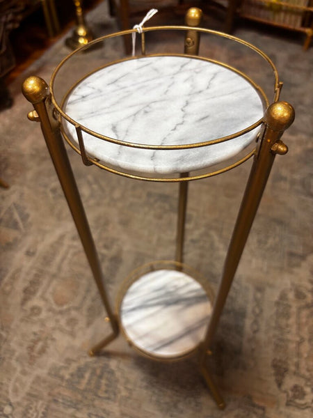 MCM Brass and Marble Stand (in store PU)