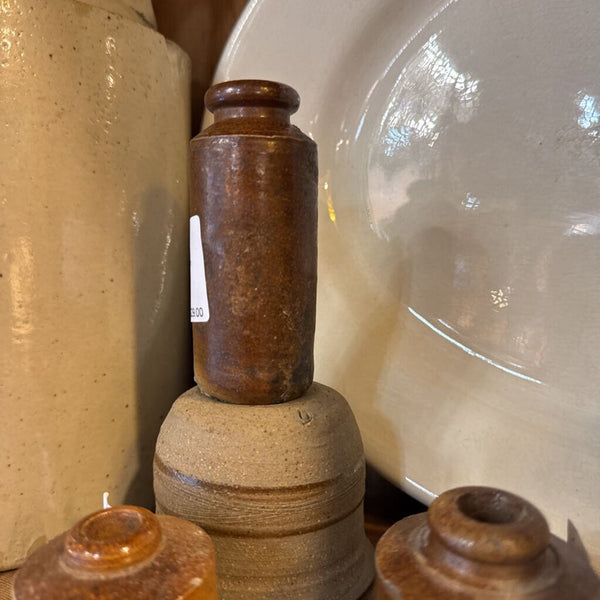 Small stoneware inkwell from England