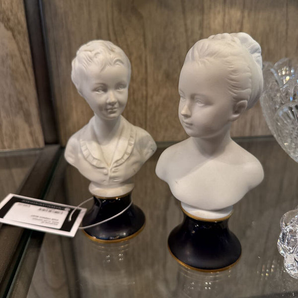 PAIR FRENCH BUST