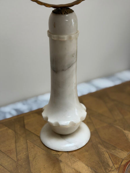 1862 Marble Column Vanity Double Sided Mirror