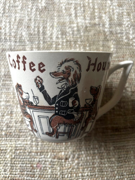 Vintage COFFEE HOUND Coffee Cup