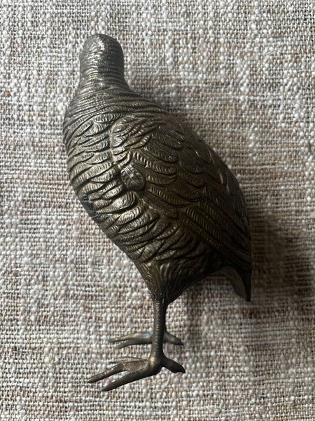 Antique Brass Quail/Pheasant Heavy