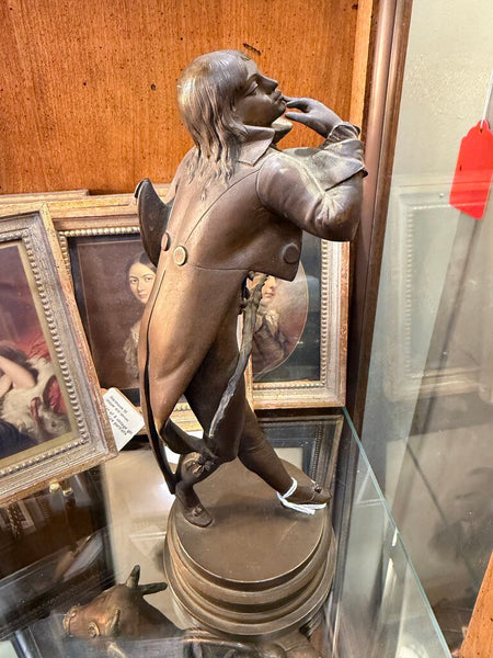 Auguste Louis Lalouette Le Siffleur Signed "The Whistler"