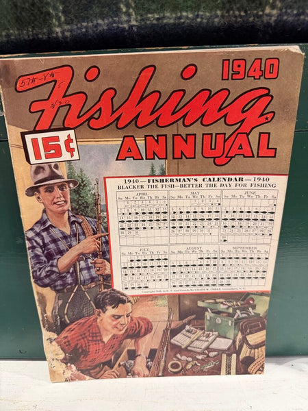 JFV ~ Sports of Field Fishing Annual 1940