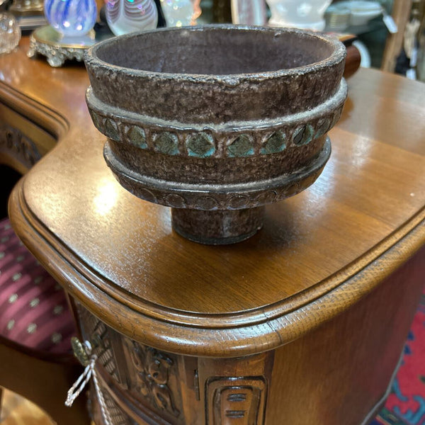 Vintage Handmade Midcentury Ceramic Pottery Planter