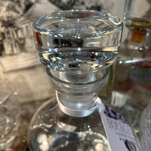 GORGEOUS CRYSTAL DECANTER 9,5" T