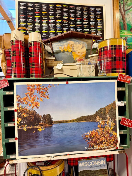 JFV ~ Vintage Hamm's Beer Fall Poster 28" by 19