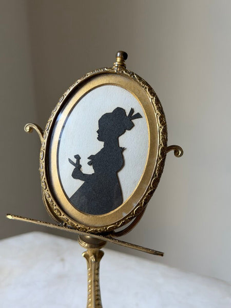 1834 framed silhouette