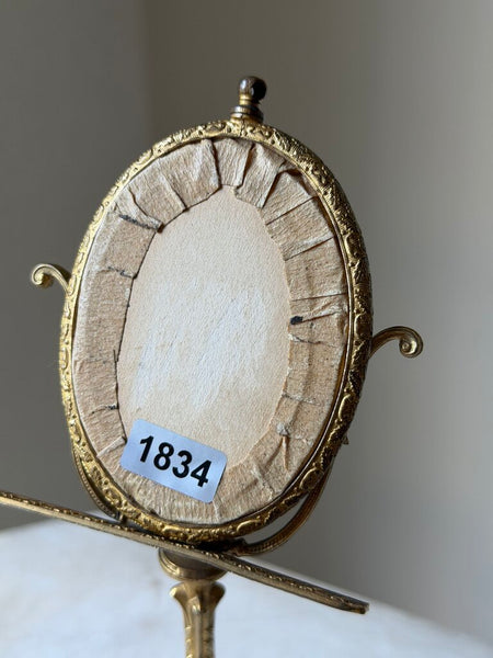 1834 framed silhouette