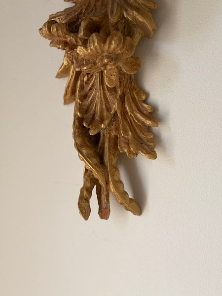 1816 PAIR Italian Palladio Hand Carved Wooden Wall Hangings