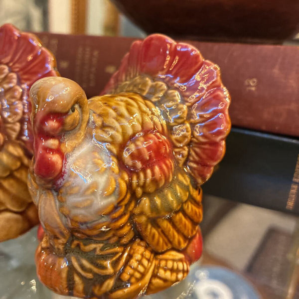 Vintage Turkey Salt and Pepper Shakers