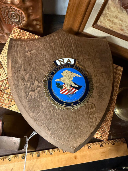 Vintage FBI National Academy Plaque