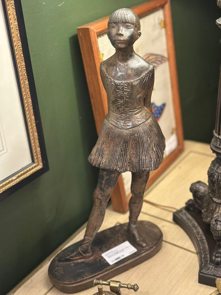 DEGAS FIGURE 17 1/4"H x 5"D x 9"W, IN STORE PICKUP