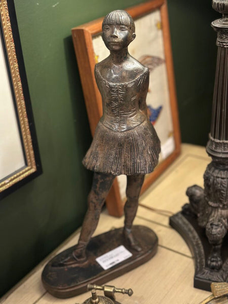 DEGAS FIGURE 17 1/4"H x 5"D x 9"W, IN STORE PICKUP
