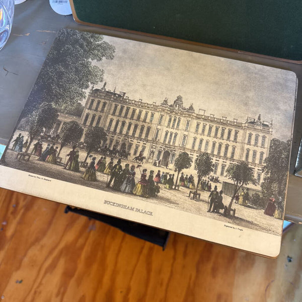 Lady Clare wood tray Buckingham Palace 10 x 14