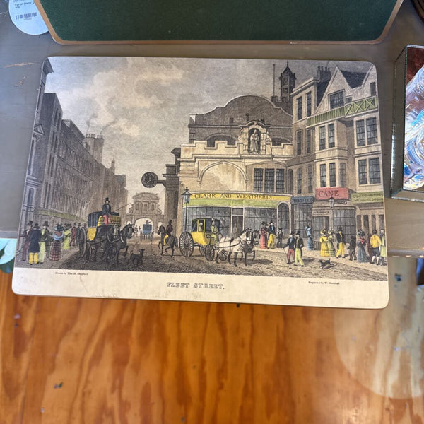 Lady Clare wood tray Fleet Street 10 x 14