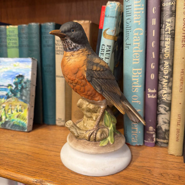 Vintage Lefton Ceramic Robin
