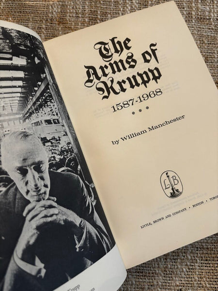 Virginia Book The Arms of Krupp 1587-1968 (1968) by William Manchester