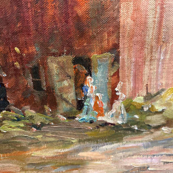 ORIGINAL OIL BARN BY REGINALD MARS