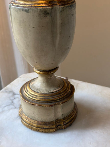 Italian Borghese Gilded lamp