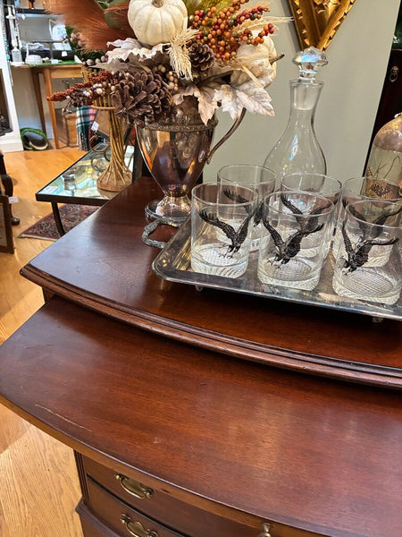 Vintage Lexington Furniture Bow Front Bachelor's Chest 32"w x 30" x 19" IN STORE PICKUP ONLY