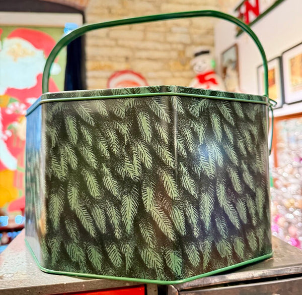 John Derian Pine tin carrier