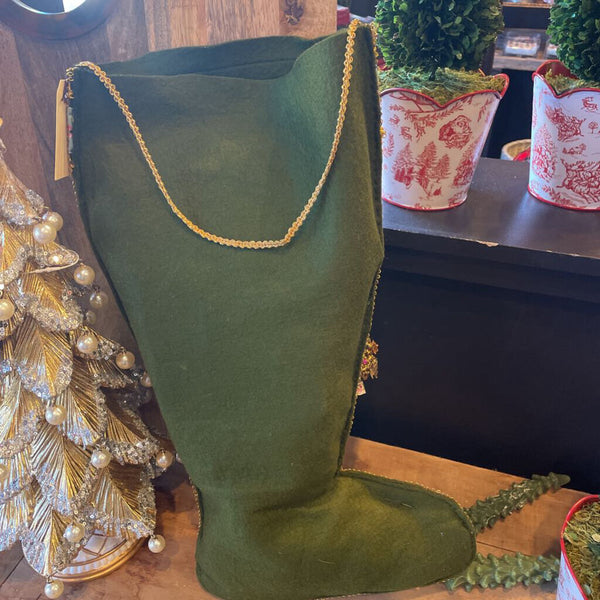 Moxie - Antique Victorian Scrap Christmas Stocking
