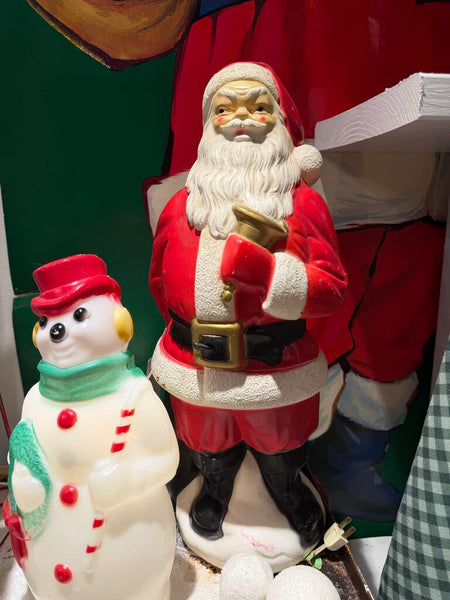 JFV ~ Vintage Santa Blowmold -Empire 1969