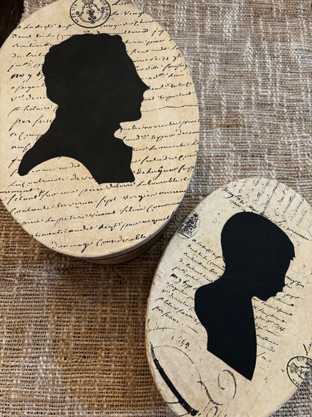Pair of Silhouette Gift Boxes